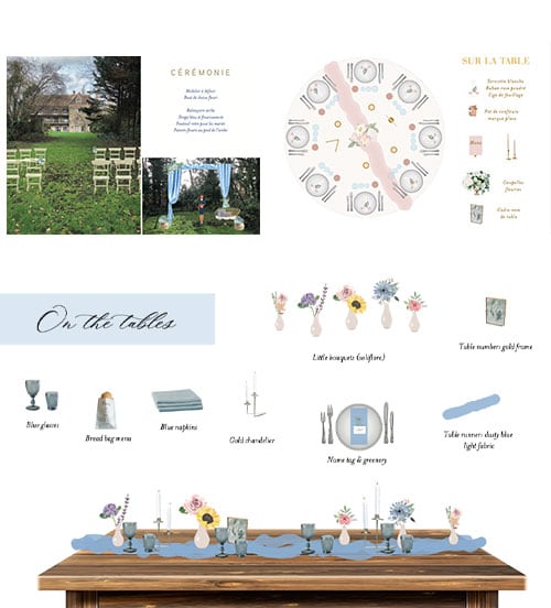 décoratrice de mariage, scenographie