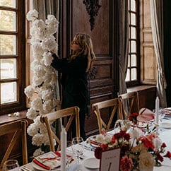fleuriste de mariage, décoration florale mariage paris